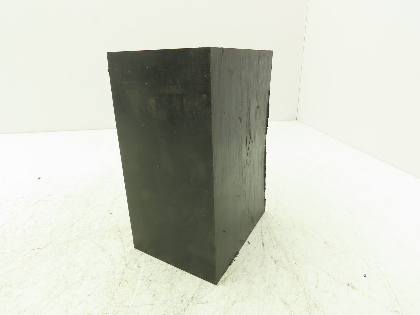 Delrin Acetal Plastic Rectangular Bar Black 3x4.5x6.5" Millable Cubic