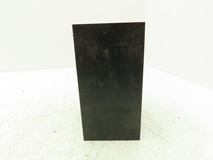 Delrin Acetal Plastic Rectangular Bar Black 3x4.5x6.5" Millable Cubic