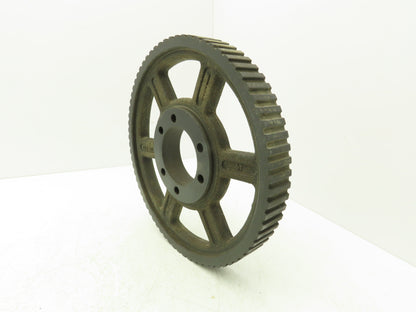 Martin 72H100 SF Timing Belt Pulley 0.5"Pitch 72 Tooth 1"Belt Width Bushing Bore