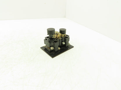 Maintained Push Button Start Stop Light Motor Interlock Switch Black VTG