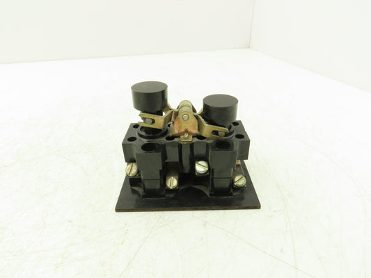 Maintained Push Button Start Stop Light Motor Interlock Switch Black VTG