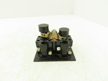 Maintained Push Button Start Stop Light Motor Interlock Switch Black VTG