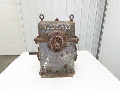 Cleveland Worm & Gear 200AT Speed Reducer 79:1 Gearbox 2.8Hp 22rpm RH Output