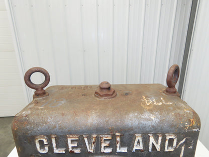 Cleveland Worm & Gear 200AT Speed Reducer 79:1 Gearbox 2.8Hp 22rpm RH Output