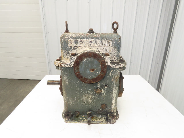 Cleveland Worm & Gear 200AT 25F Speed Reducer 79:1 Gearbox 2.8Hp 22rpm LH Output