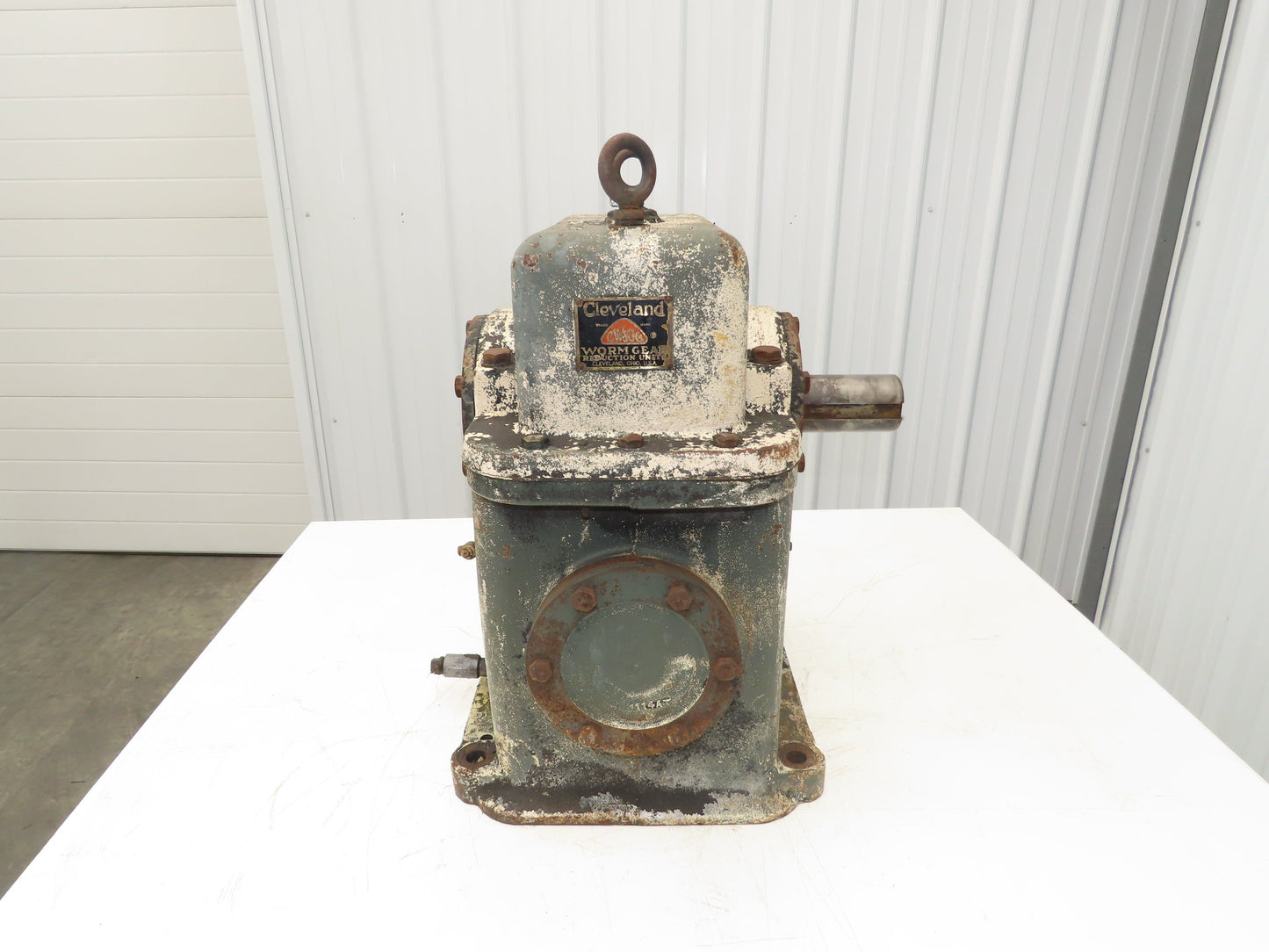 Cleveland Worm & Gear 200AT 25F Speed Reducer 79:1 Gearbox 2.8Hp 22rpm LH Output