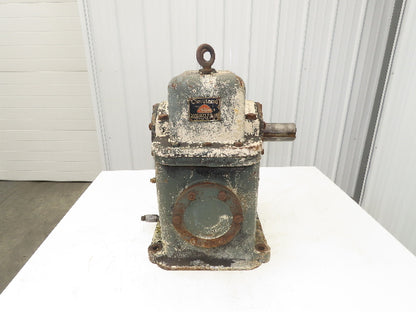 Cleveland Worm & Gear 200AT 25F Speed Reducer 79:1 Gearbox 2.8Hp 22rpm LH Output