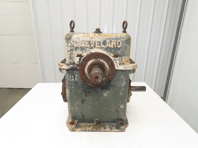 Cleveland Worm & Gear 200AT 25F Speed Reducer 79:1 Gearbox 2.8Hp 22rpm LH Output