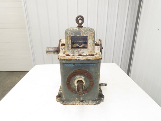 Cleveland Worm & Gear 200AT 25F Speed Reducer 79:1 Gearbox 2.8Hp 22rpm LH Output