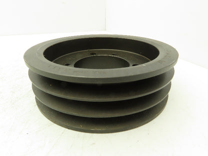 Martin 3 5V 750 SF V-Belt Pulley 5V 3 Groove 7.4" Pitch Diameter Bushing Bore