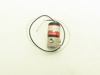 Humphrey T062 4E1 36 Pneumatic Directional Solenoid Valve 125psi 120v 1/4"NPT