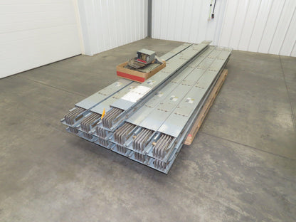 Square D Aluminum I-Line Plug-In Busway 400A 600V 3P 10' Lot of 13