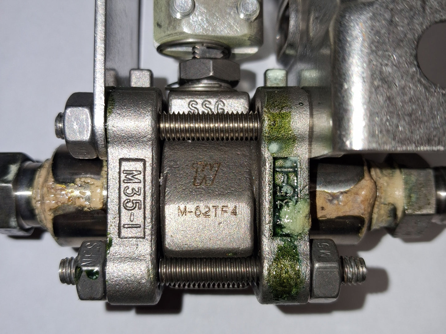 Whitey M-62TF4 NSMP Ball Valve Reinforced PTFE 1/4"