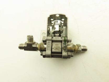 Whitey M-62TF4 NSMP Ball Valve Reinforced PTFE 1/4"