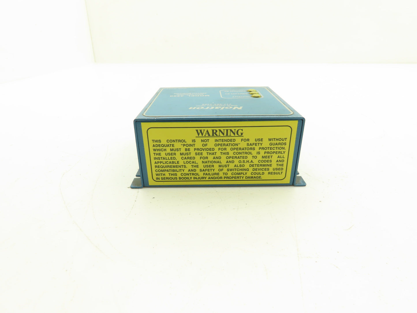 Nolatron 4480 Anti-Tiedown 2-Hand Switch Monitor