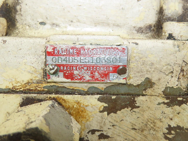 Racine 0D4DSES103S01 Hydraulic Directional Solenoid Valve 230/480V 3PH Coil