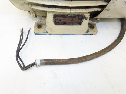 GM Delco B-5025 AC Motor 5Hp 1200 RPM 208-230/460V 3PH 254U Frame