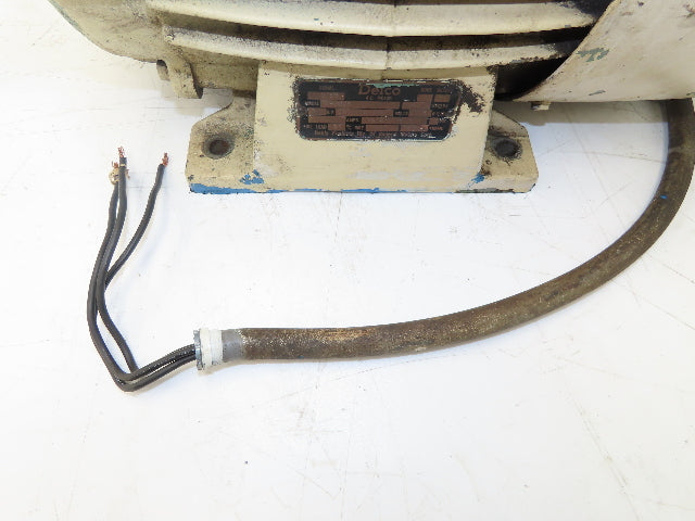 GM Delco B-5025 AC Motor 5Hp 1200 RPM 208-230/460V 3PH 254U Frame