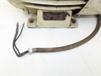 GM Delco B-5025 AC Motor 5Hp 1200 RPM 208-230/460V 3PH 254U Frame