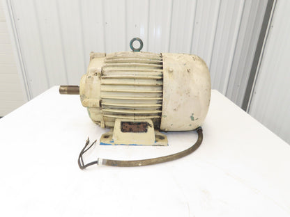 GM Delco B-5025 AC Motor 5Hp 1200 RPM 208-230/460V 3PH 254U Frame