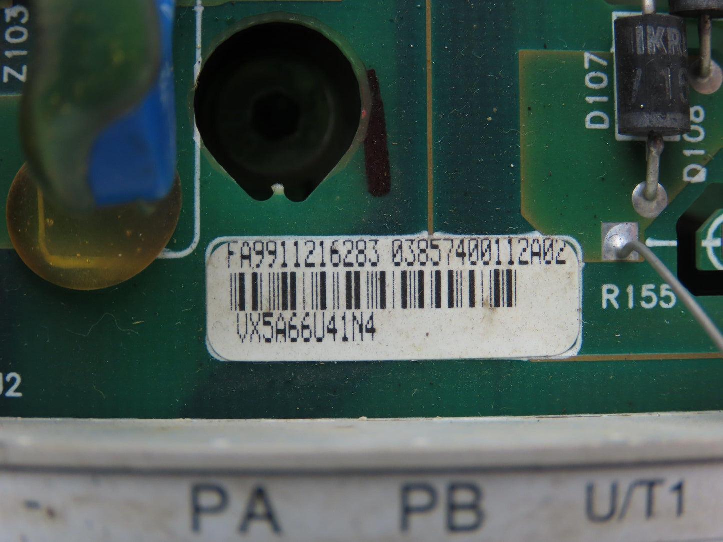 Telemecanique VX5A66U41N4 Altivar 56 Drive Control Board