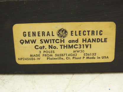 General Electric THMC31V1 MW30 30A Fusible Disconnect QMW Switch Replacement Set