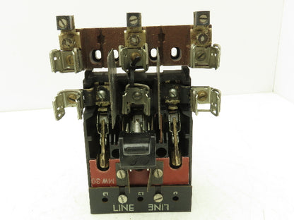 General Electric THMC31V1 MW30 30A Fusible Disconnect QMW Switch Replacement Set