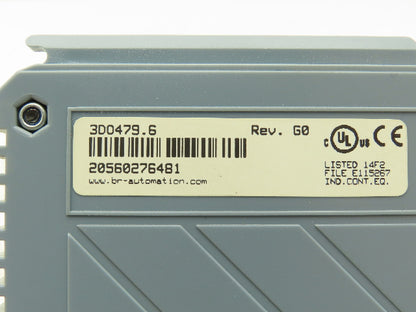 B&R 3D0479.6 Digital Output Module 16 Point 24VDC 5A REV GO Cracked Plastic