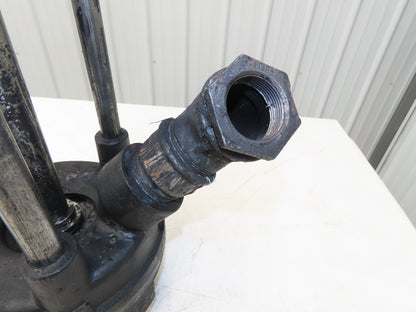 Centrifugal Vertical Immersion Ink Tank Pump 2"NPT Discharge  *No Motor*