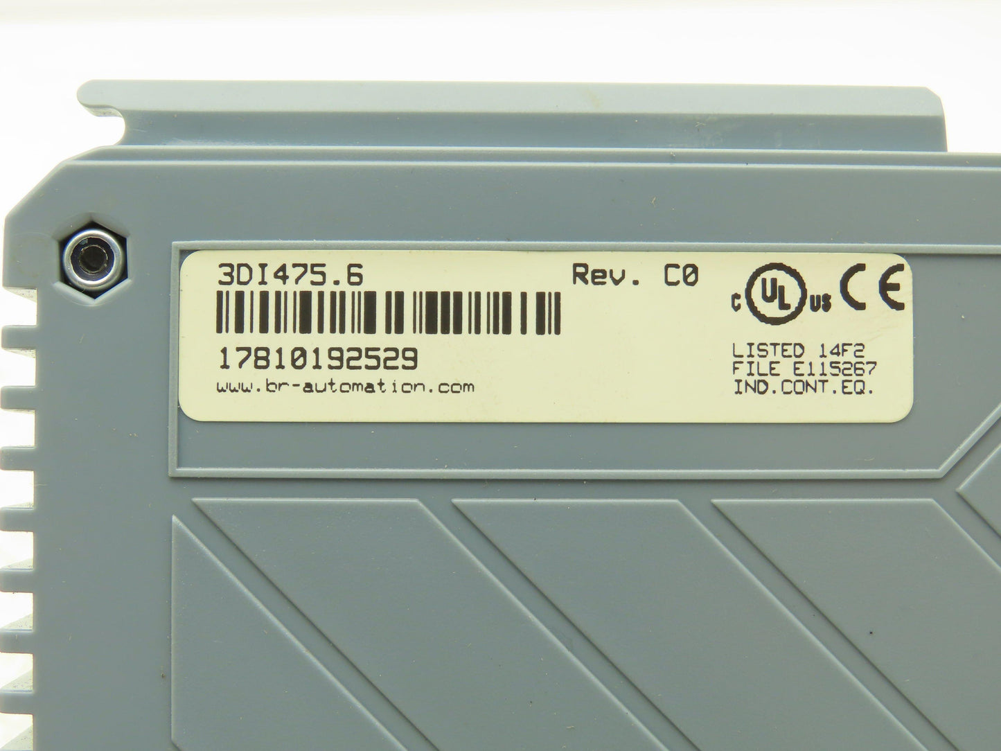 B&R 3DI475.6 Digital Input Module Sink/Source 16 Point 24VDC REV CO