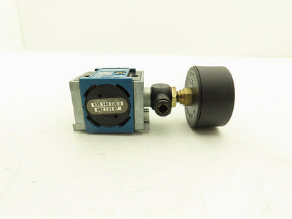 Rexroth 5351400200 Pneumatic Air Pressure Regulator 85 psi 2" Gauge