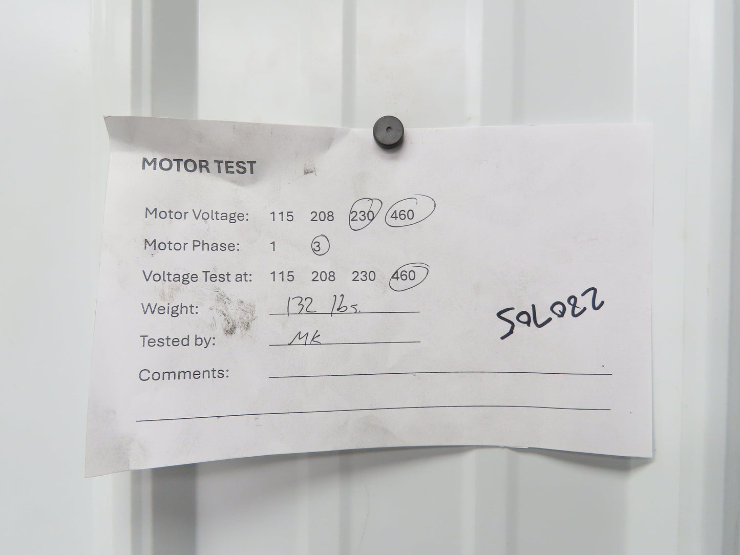 Siemens 1LA0213-4YK60 AC Motor PE-21 Plus 7.5Hp 1750rpm 230/460v 3ph  213T TEFC