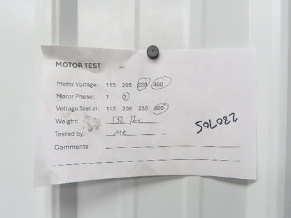 Siemens 1LA0213-4YK60 AC Motor PE-21 Plus 7.5Hp 1750rpm 230/460v 3ph  213T TEFC