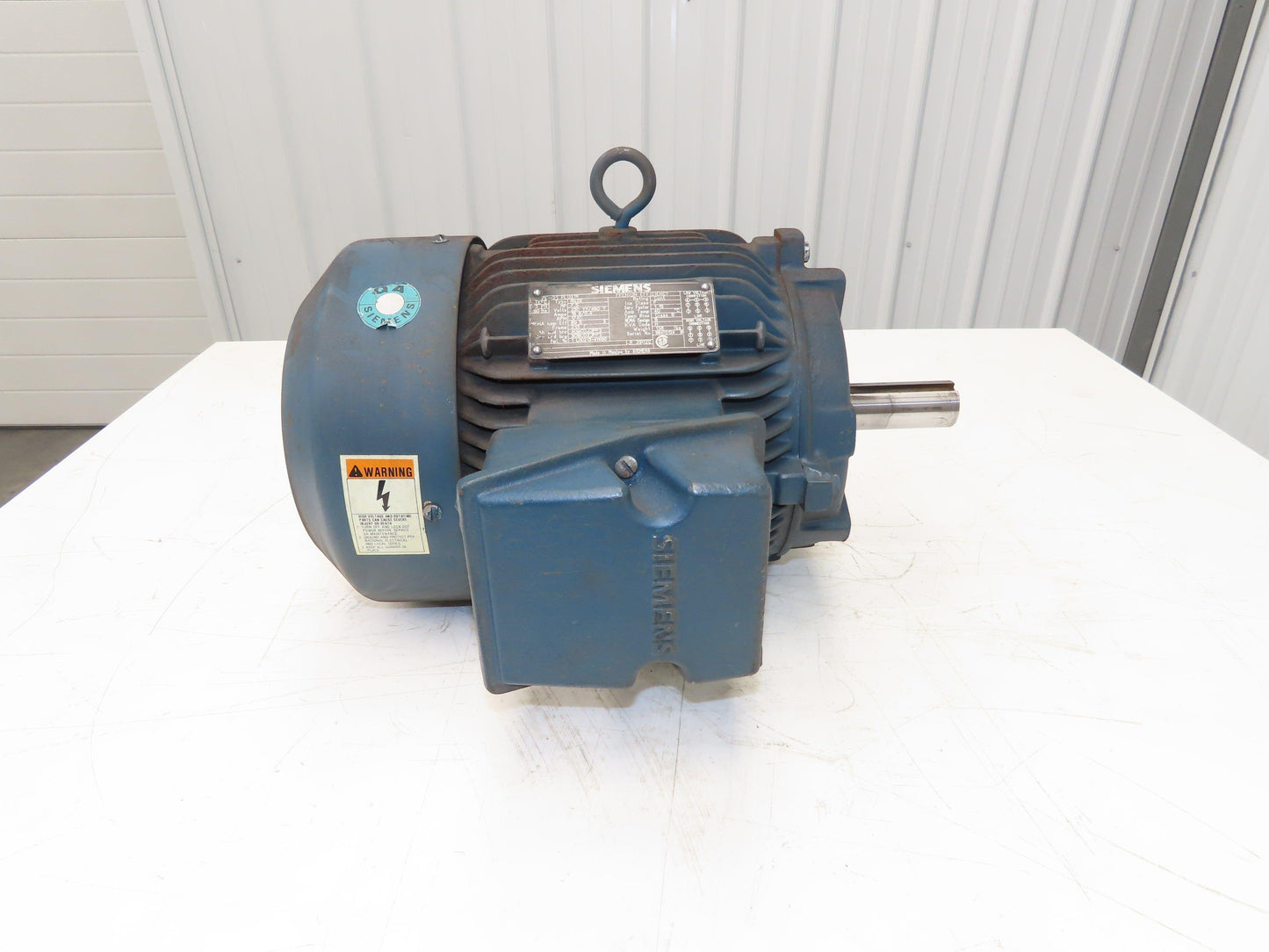 Siemens 1LA0213-4YK60 AC Motor PE-21 Plus 7.5Hp 1750rpm 230/460v 3ph  213T TEFC