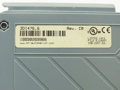 B&R Automation 3DI476.6 DI 476 Digital Input Module 24VDC 16 Point Rev C0