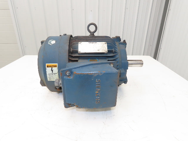 Siemens 1LA9213-4YK60 AC Motor PE-21 Plus 7.5Hp 1750rpm 230/460v 3ph  213T TEFC