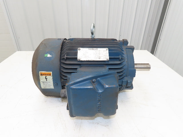 Siemens 1LA0215-4YK60 AC Motor PE-21 Plus 10Hp 1750rpm 230/460v 3ph 215T TEFC