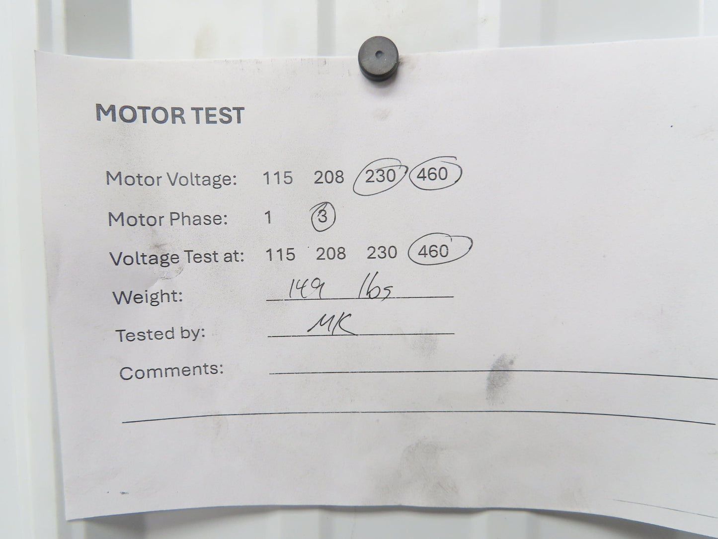 Siemens 1LA0215-4YK60 AC Motor PE-21 Plus 10Hp 1750rpm 230/460v 3ph 215T TEFC