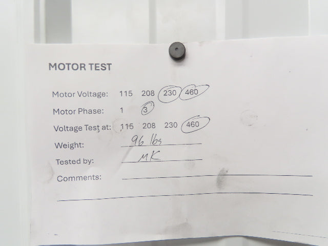Baldor M3311T AC Electric Motor 7.5Hp 1750rpm 230/460v 3ph 213T TEFC