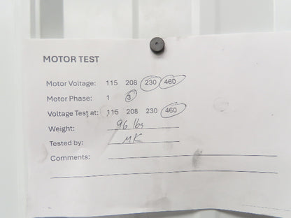 Baldor M3311T AC Electric Motor 7.5Hp 1750rpm 230/460v 3ph 213T TEFC