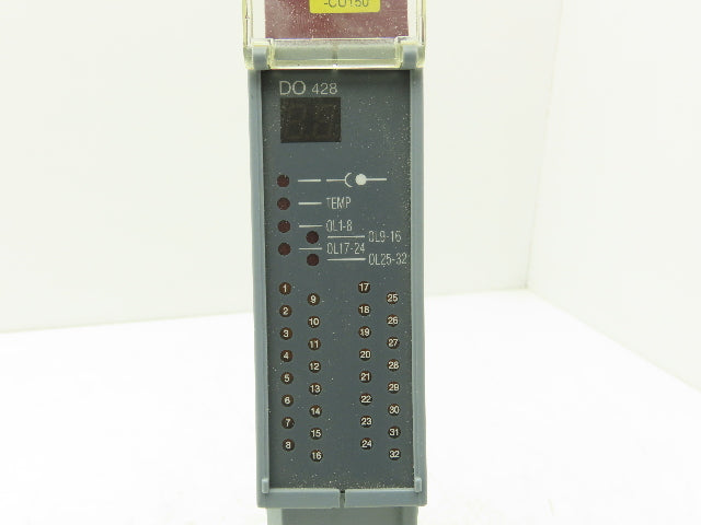 B&R Automation 2D0428.6 Digital Output Module DO 428 Tra 24VDC 2A Rev CO Cracked