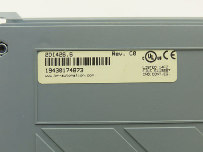 B&R Automation 2DI426.6 Digital Input 426 Module 32 Input 24VDC Rev C0 Cracked