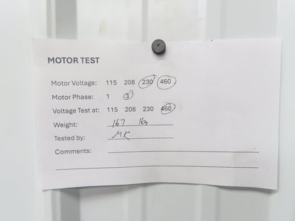 Elektrim 20NFM-3-7.5-18 AC Motor 7.5Hp 1750rpm 230/460v 3ph 213T TEFC
