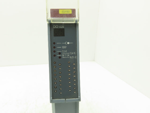 B&R Automation 2D0428.6 Digital Output Module DO 428 Tra 24VDC 2A Rev CO Cracked