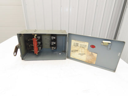 Square D PQ-3603 I-Line Busway Unit 30A 480V 15HP 3 Pole 3Ph Fused