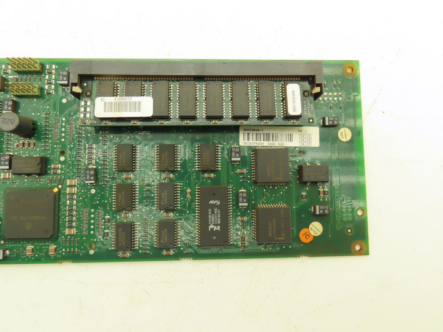 ABB DSQC 522 | 3BSC98005R50 | 3HAC8848-1 X2 Service X1 Loc Card Board