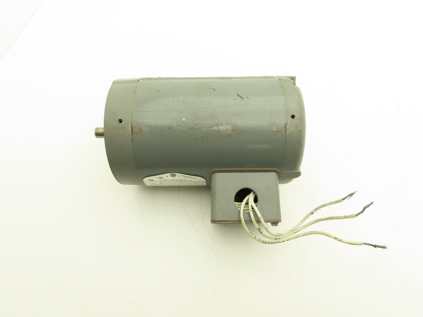 Boston Gear ACUT-B AC Motor.17Hp 1750 RPM 230/460V 3PH 42CZ C-Face Frame