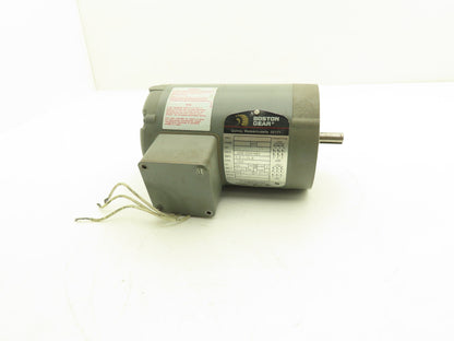 Boston Gear ACUT-B AC Motor.17Hp 1750 RPM 230/460V 3PH 42CZ C-Face Frame