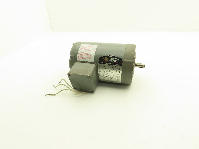 Boston Gear ACUT-B AC Motor.17Hp 1750 RPM 230/460V 3PH 42CZ C-Face Frame