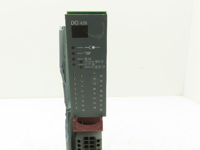 B&R Automation 2D0428.6 Digital Output Module DO 428 Tra 24VDC 2A Rev CO Cracked